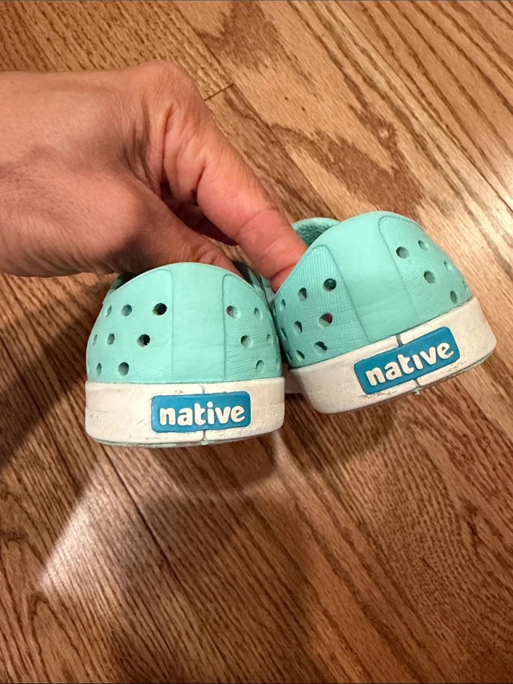 Native C5 Slip-On Water Shoes in Aqua